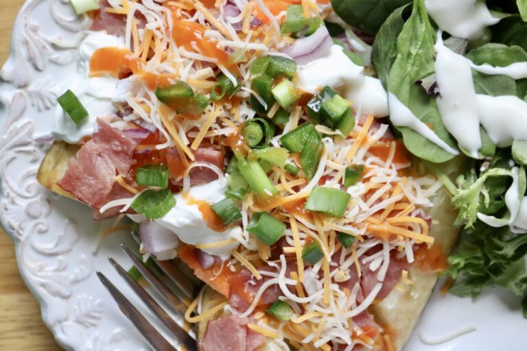 Baked Potato Bar + Topping Ideas