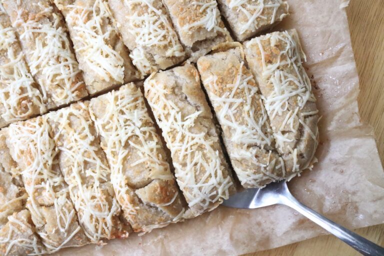 Easy Sourdough Cheese Breadsticks