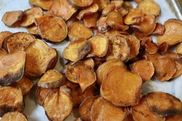 Baked Sweet Potato Chips