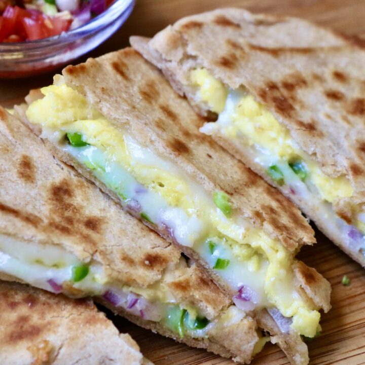 The BEST Breakfast Quesadilla