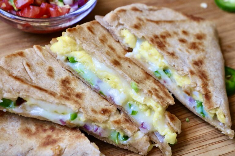 The BEST Breakfast Quesadilla