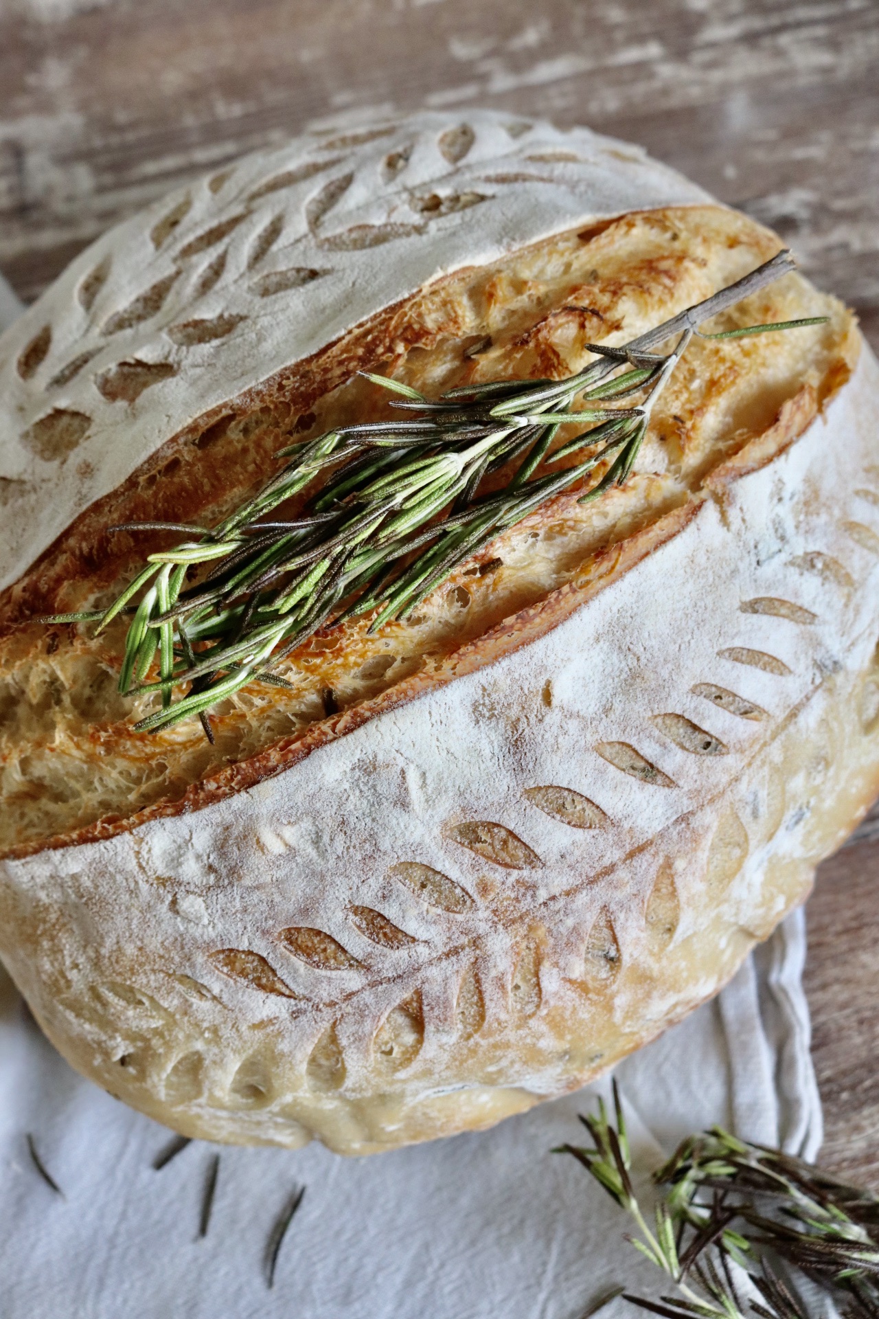 Rosemary Sourdough Bread