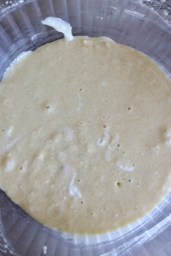 cake batter