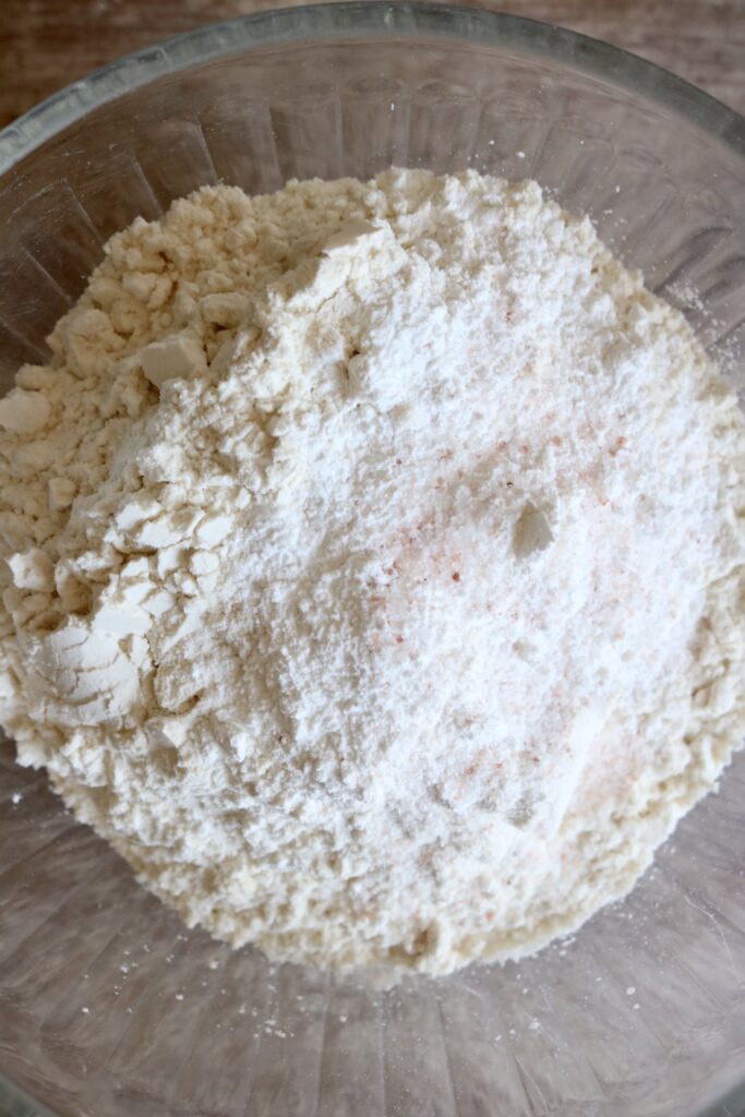 dry ingredients in a bowl