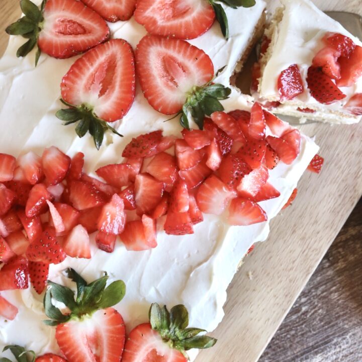 Sourdough Discard Strawberry Shortcake