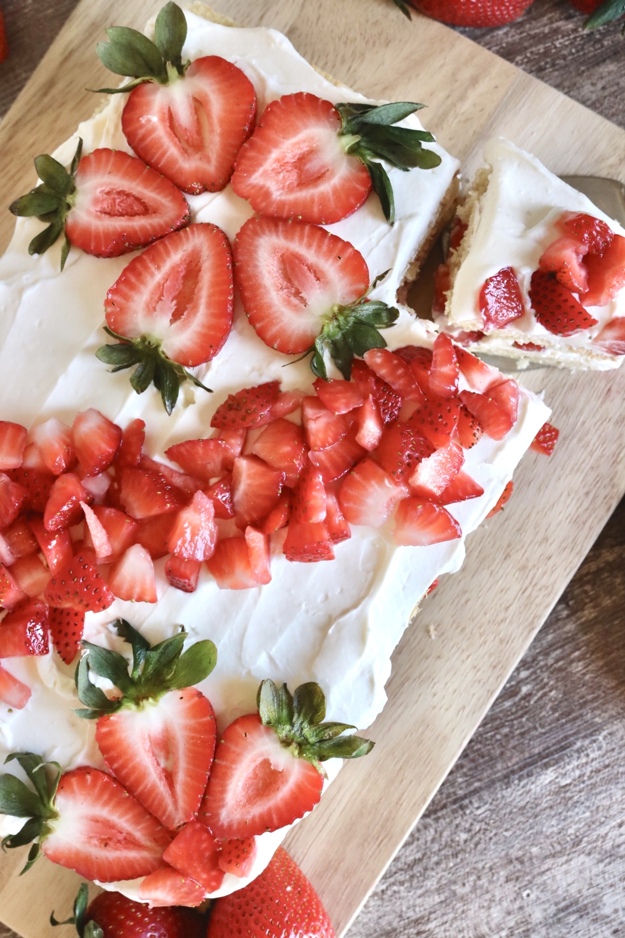 Sourdough Discard Strawberry Shortcake