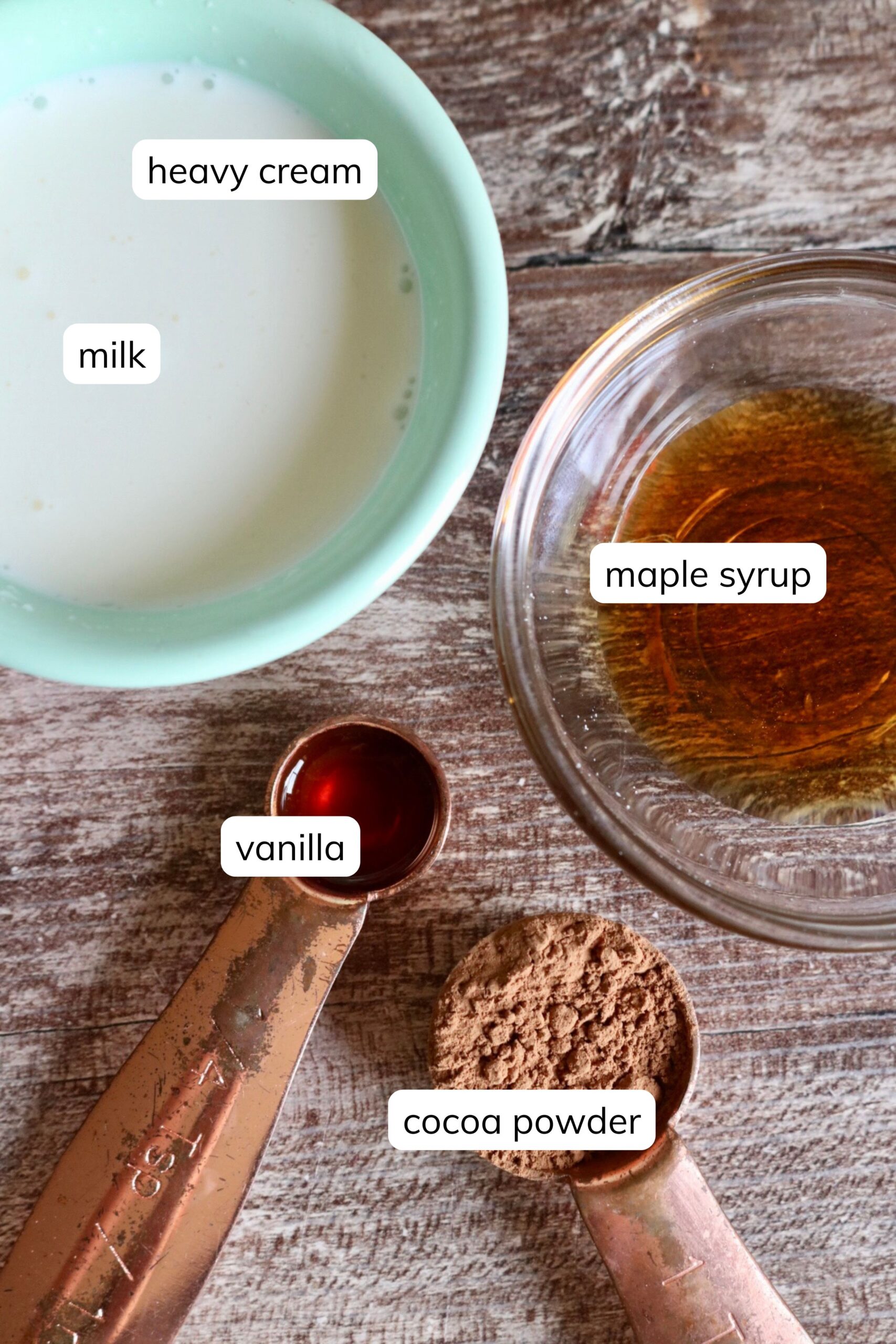 chocolate cold foam ingredients