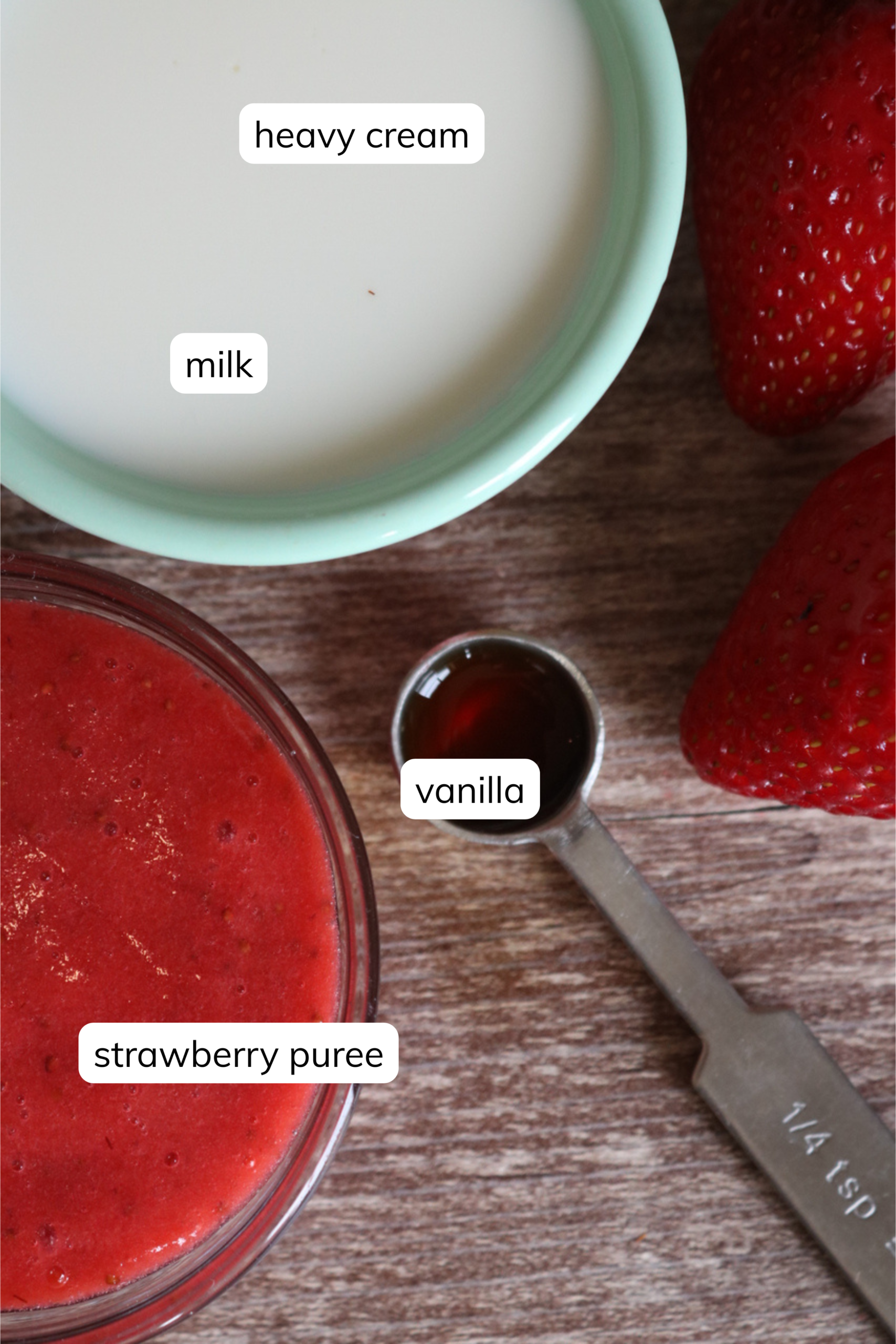 strawberry cold foam ingredients